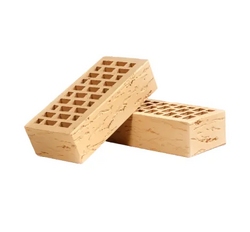 Кирпич лицевой «Соломенный» фактурный «Руст»