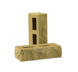 Кирпич лицевой пустотелый тычковый колотый «Дикий камень»