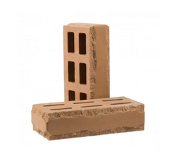 Кирпич лицевой пустотелый тычковый фактурный «Зигзаг»