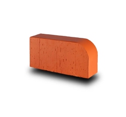 Кирпич печной керамический профильный одинарный Витебский