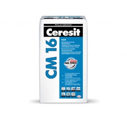 Клей для плитки высокоэластичный Ceresit CM16