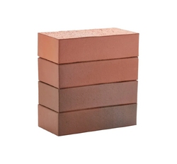 Кирпич полнотелый лицевой «Красный Флэш» гладкий