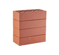 Кирпич лицевой «Красный» гладкий